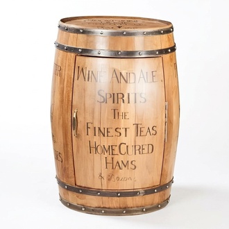 Fass Weinregal Hausbar Vintage Holz Bar Tisch Holz Schränke Rund