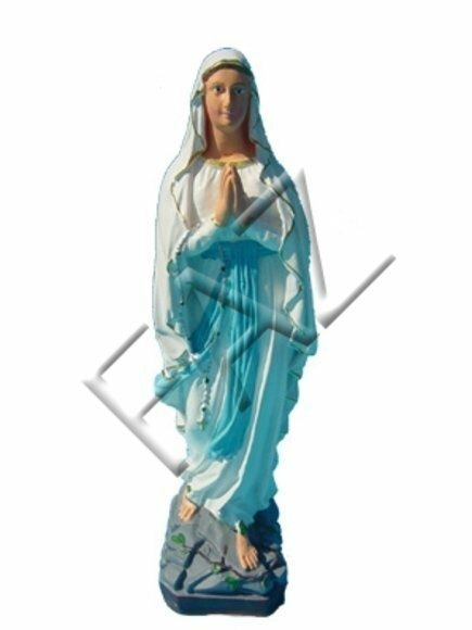 Mutter Maria Figur Garten Statue Skulptur Dekoration Figuren Skulpturen
