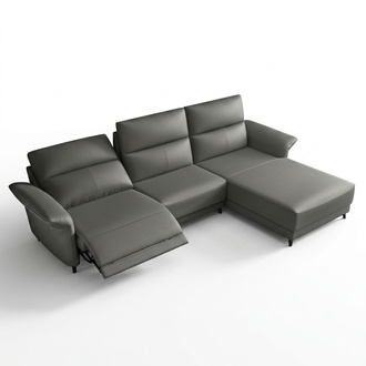 Garnitur Ecksofa L-form Polster Modern Relax Sitz Luxus Möbel Wohnlandschaft Neu