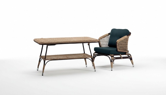 Garnitur Sessel Grün Hochwertig Couchtisch Sessel Stoff Luxus Modern Möbel
