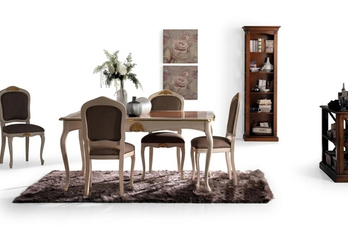 Garnitur Tisch Essgruppe 5tlg. Tische Essgarnitur Esstisch 4 x Stuhl Set Gruppe