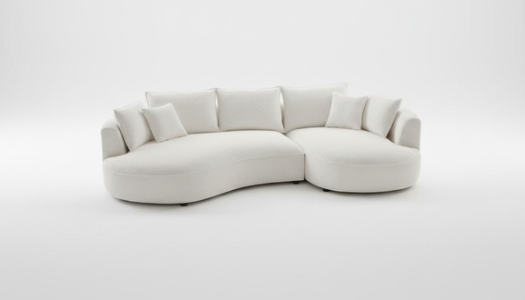 Gemütlichkeit und Komfort: Ecksofa für ein modernes Interieur