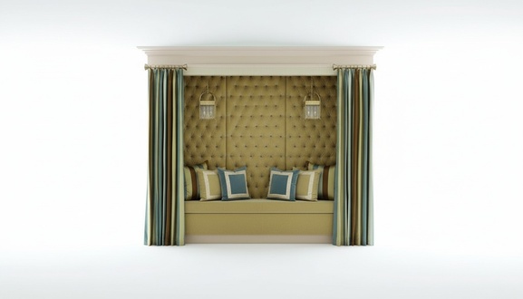 Gepolsterte Wandverkleidung Chesterfield Wandpaneel Dekorative Gold Paneel