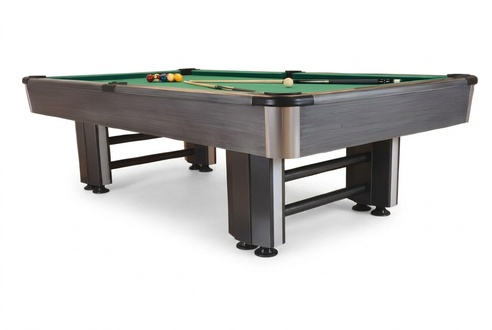 Pooltisch Spieloberfläche Billardtisch Luxus Grau Spieltisch Freizeittisch 9ft