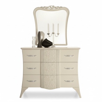 Hängespiegel Spiegel Wandspiegel Schlafzimmer Konsole Moderne Holz Design Neu