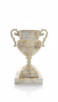 Hochwertige Designer Vase Medusa Vasen Kelch Antik Stil Dekoration
