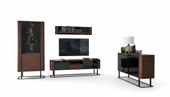 Hochwertiges Wohnzimmer Set Kommode Schrank Kommoden Sideboard