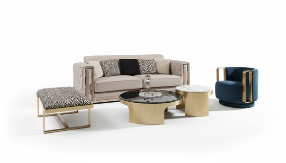Hocker Zebra Wohnzimmer Edelstahl Neu Modern Design Möbel Luxus