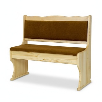 Holzbank Sitzbank 100 cm Kiefer Vollholz massive Möbel Küchen Bank Echtes Holz