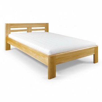 Holzbett Echtes Holz Bett Betten Schlafzimmer Hotel 180x200 Stil Massive Möbel