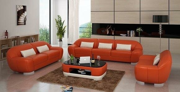 Sofagarnitur Sofa Couch Polster Leder Sitz Komplett Sofas Set 3+2+1 Sofagarnitur Sofa Couch Polster Leder Sitz Komplett Sofas Set 3+2+1 Homberg-O