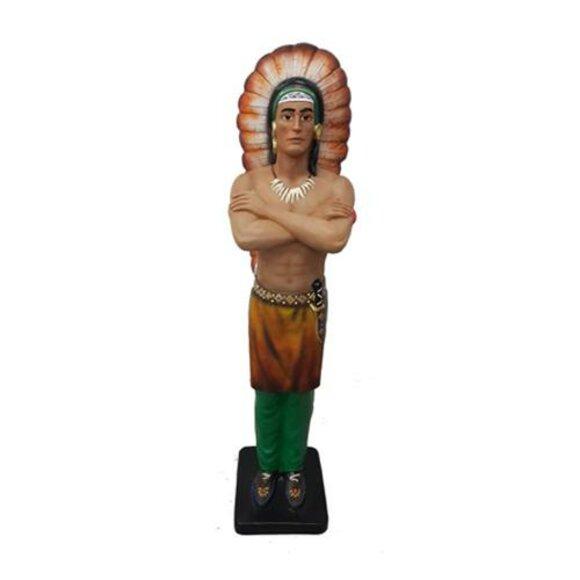 Statue der Indianer Figuren Statuen Figur Skulpturen Skulptur