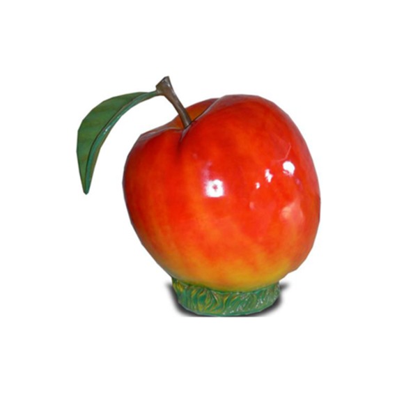 Apfel Aussteller 100cm Gewerbe Ladenausstattung Figur Statue Garten