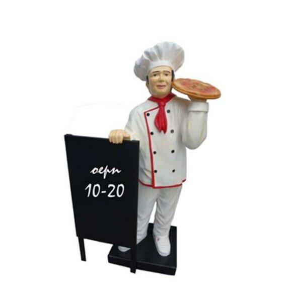 Butler Figur Statue Figuren Statuen Skulptur Restaurant Hotel 140cm