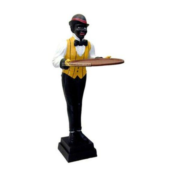 Butler Figur Statue Figuren Statuen Skulptur Restaurant Hotel 170cm