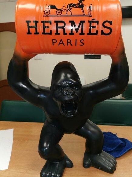 Statuen Dekoration Deko Gorilla Designer Figur Garten Neu Statue Moderne Figuren