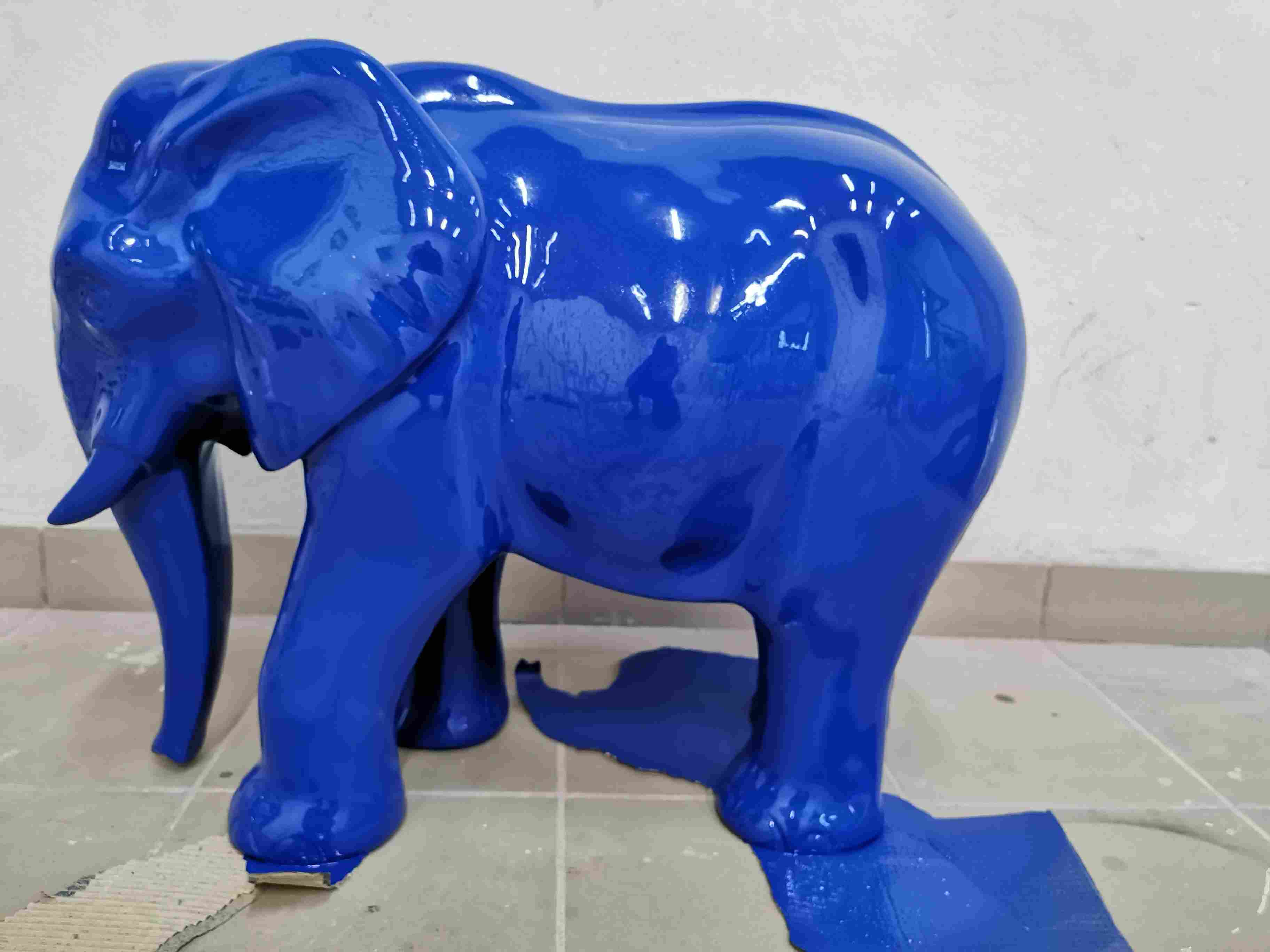 Designer Statue Figuren Moderne Dekoration Elefant Garten Karikatur Skulpturen