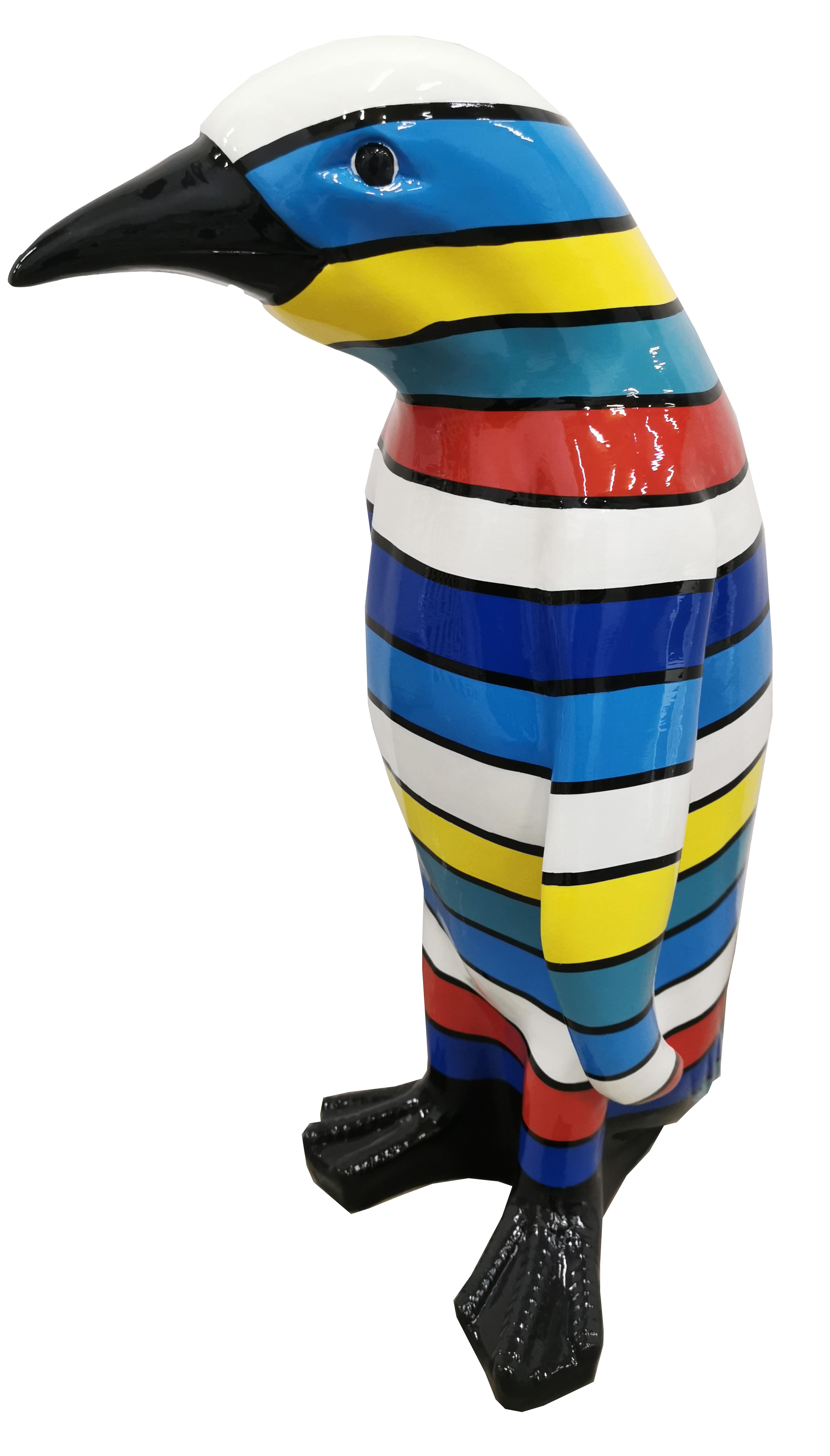 Moderne Abstrakte Figuren Designer Skulpturen Figuren Garten Pinguin Gartendeko