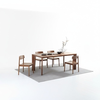 Italienische Möbel Designer Holz Glas Tisch Sitz Polster Deko Ess Zimmer