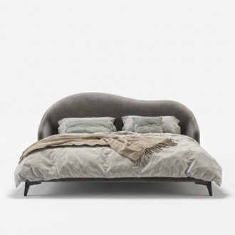 Italienische Schlafzimmer Möbel Polster Doppel Bett Design Betten