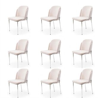 italienischer Stil Luxus Möbel Stuhl Set 8X Stühle Esszimmer Garnitur