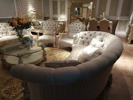 Komplett Set Sofagarnitur Sitz Polster Garnitur Design Wohnlandschaft