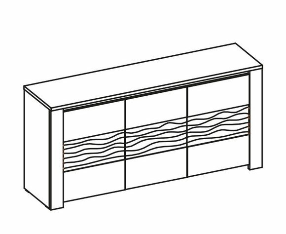 Kommodenschrank Lowboard Modern Kommode Vitrine Kommoden Vitrinen Schrank