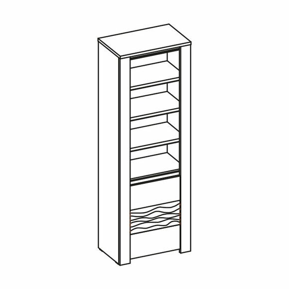 Hochschrank Modern Kommode Vitrine Kommoden Vitrinen Kommodenschrank Schrank