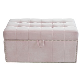 Hocker Fußhocker Ottoman Sitzhocker Sitzpouf Wohnzimmer Designer Neu