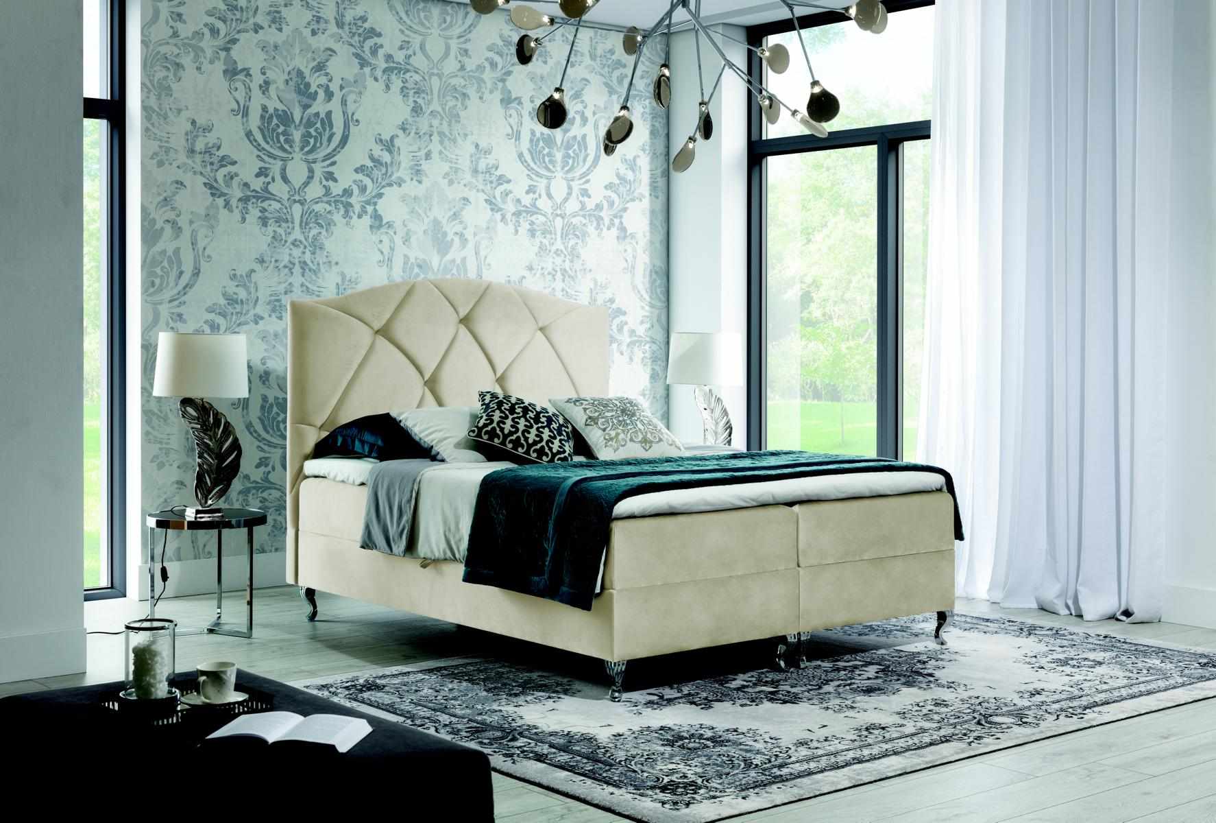 chesterfield box spring bett möbel betten king size samt hotel neu schlafzimmer