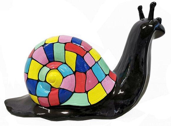 Designer Figur Statue Moderne Figuren Dekoration Schnecken Garten