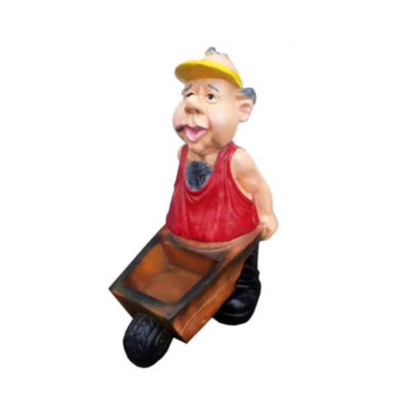 Deko Figur Statue Skulptur 79cm Figuren Statuen Skulpturen Garten Plastik