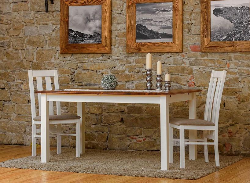 Landhaus Holztisch Esstisch Tisch Holz Tische 150/197cm Ess Zimmer Ausziehbar