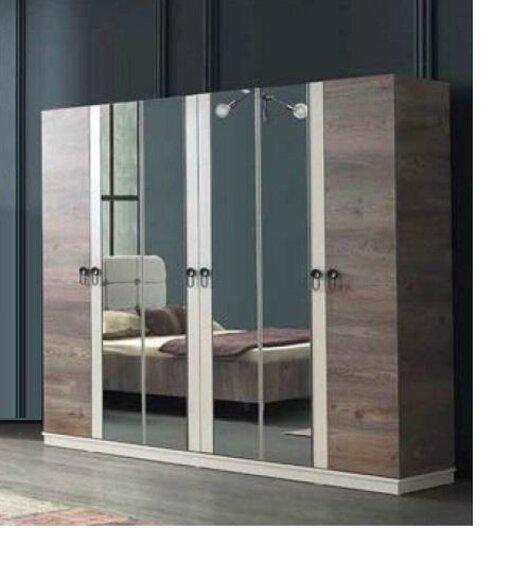 Kleiderschrank Schrank Schlafzimmer Schränke Holz Möbel Italienischer
