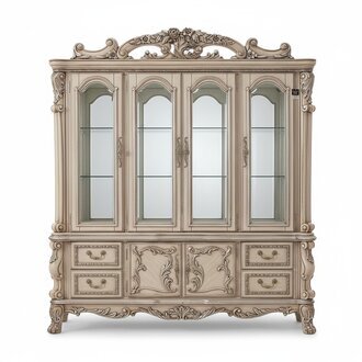 klassisch Design Vitrine Glasschrank Vitrinen Schrank Schaukasten Regal Barock