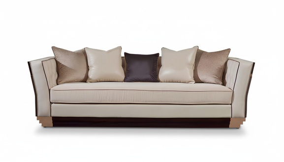 Klassische Design Couch Sitz Komplett Polster Set Garnitur 3+2+1 Holz Textil Neu