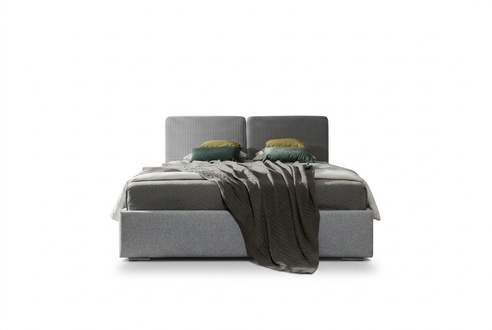 Klassische Designer Bett Schlafzimmer Textil Leder Polster 140x200 Möbel