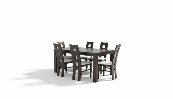 Klassische Esszimmer Möbel Essgarnitur Lehnstuhl Tisch Gruppe 7tlg.Set Klassisch