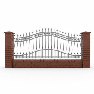 Klassische Garten Grundstueck Geländer Zaun Klassisch Schmiedeeisen Zaun M191