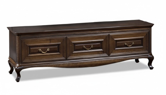 Klassische Kommode Kommoden Echtholz Holz Schrank Massivholz Handarbeit V-RTV-D