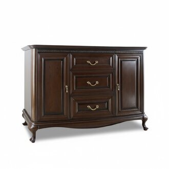 Klassische Kommode Kommoden Schrank Kommodenschrank Echtholz Massiv Neu V-K3sz