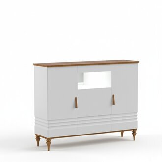 Klassische Kommode Vitrine Kommoden Vitrinen Kommodenschrank Schrank TO-KBD