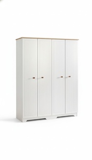 Klassische Möbel Regal Schränke Schrank Schlafzimmer Holz 160cm Luxus