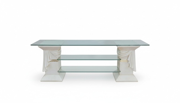 Klassische RTV Sideboard Fernseh Tisch Tische Tv Board Medusa Regal