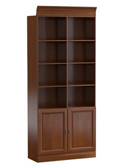 Klassische Schränke Schrank Schrankwand Bücherregal Bücherschrank - Model BA-3