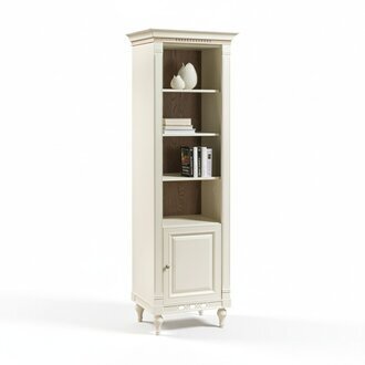 Klassische Schrank Bücherschrank Bücherregal Vitrine Vitrinenschrank FL-D1B