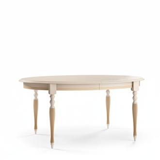 Klassischer Esstisch Ovale Tische Esszimmer Tisch Holz Möbel Luxus Neu