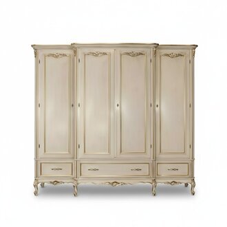 Klassischer Modern Stil Kleiderschrank Holz Garderobe Schränke Möbel Neu
