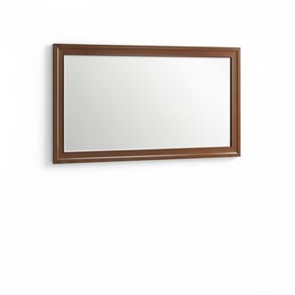 Klassischer Wandspiegel Holzrahmen Spiegel Möbel Neu 142 x 77cm Glas