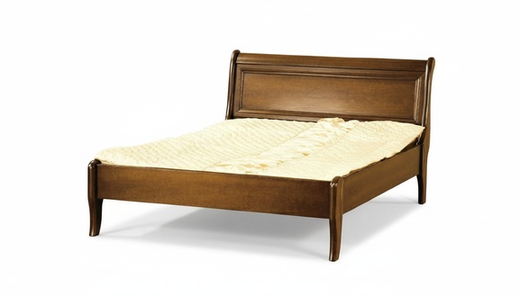 Klassisches Bett Betten Ehebett Doppelbett Holzbett Landhaus - Model N-Bett P